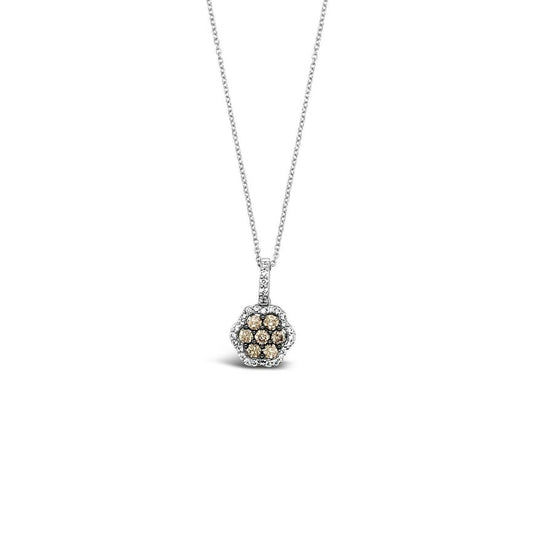 5/8 cts White Diamond Necklace in 14K White Gold by Le Vian