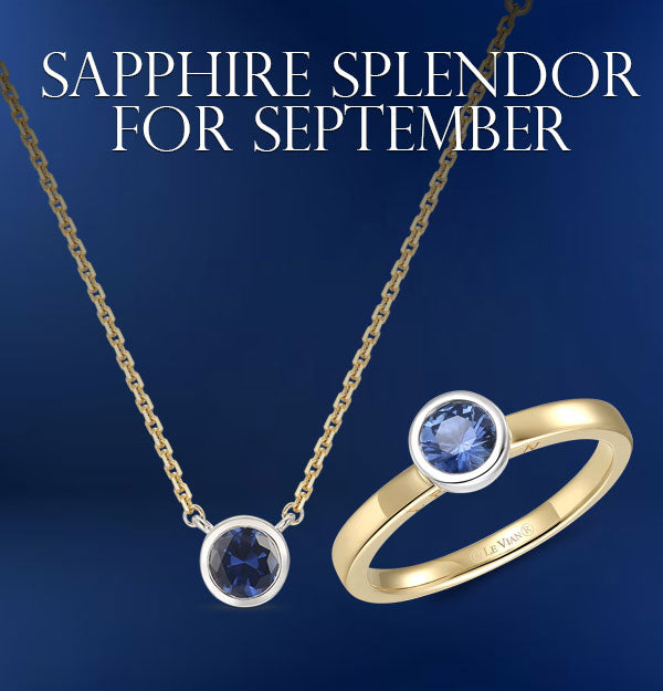 September's Birthstone is Sapphire