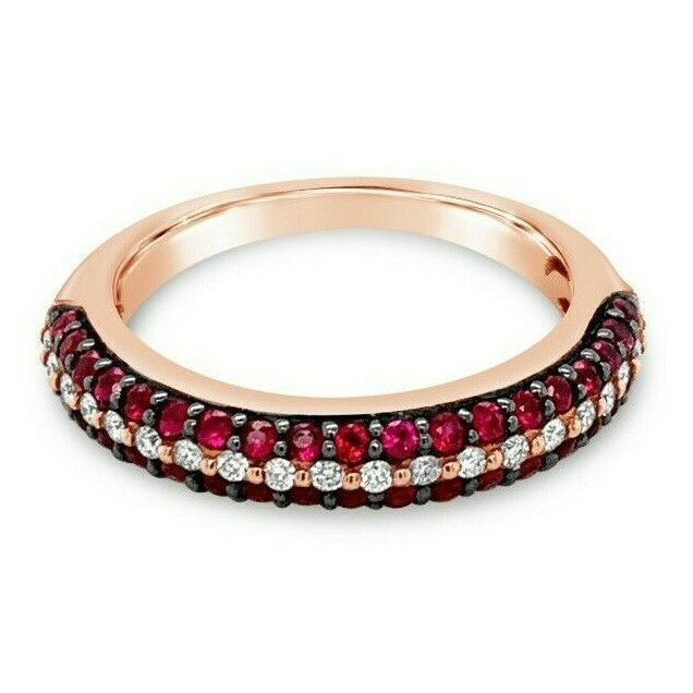 Le Vian Ring featuring Passion Ruby Vanilla Diamonds set in 14K Strawberry Gold