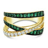 Le Vian Creme Brulee® Ring - Emeralds, Nude Diamonds® 14K Honey Gold™