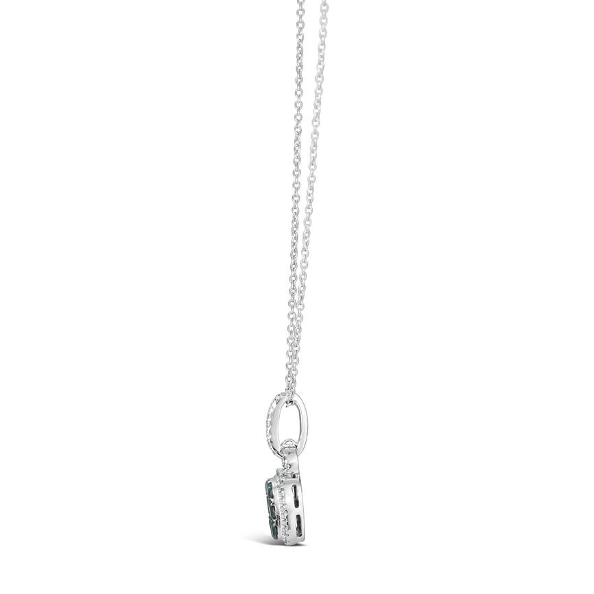 1/2 cts White Diamond Necklace in 14K White Gold by Le Vian