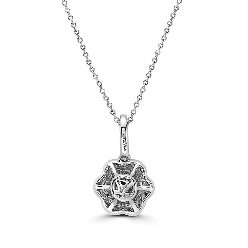 5/8 cts White Diamond Necklace in 14K White Gold by Le Vian - BirthStone.com