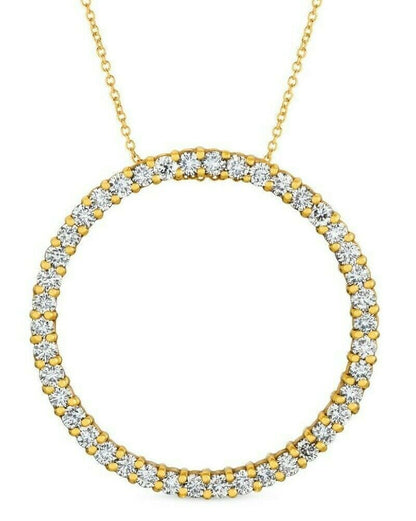 2 cts White Diamond Necklace in 18K Yellow Gold by Le Vian - BirthStone.com