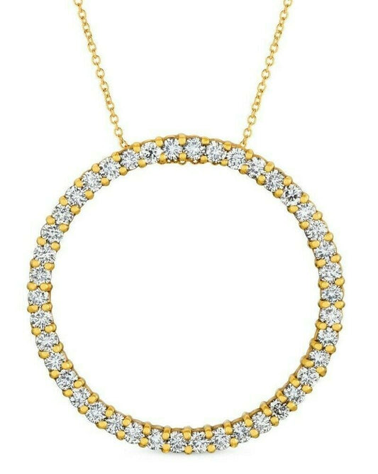 2 cts White Diamond Necklace in 18K Yellow Gold by Le Vian - BirthStone.com