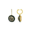 Le Vian® Earrings - Mint Julep Quartz™ Green/Vanilla Diamonds® - 14K Green Gold
