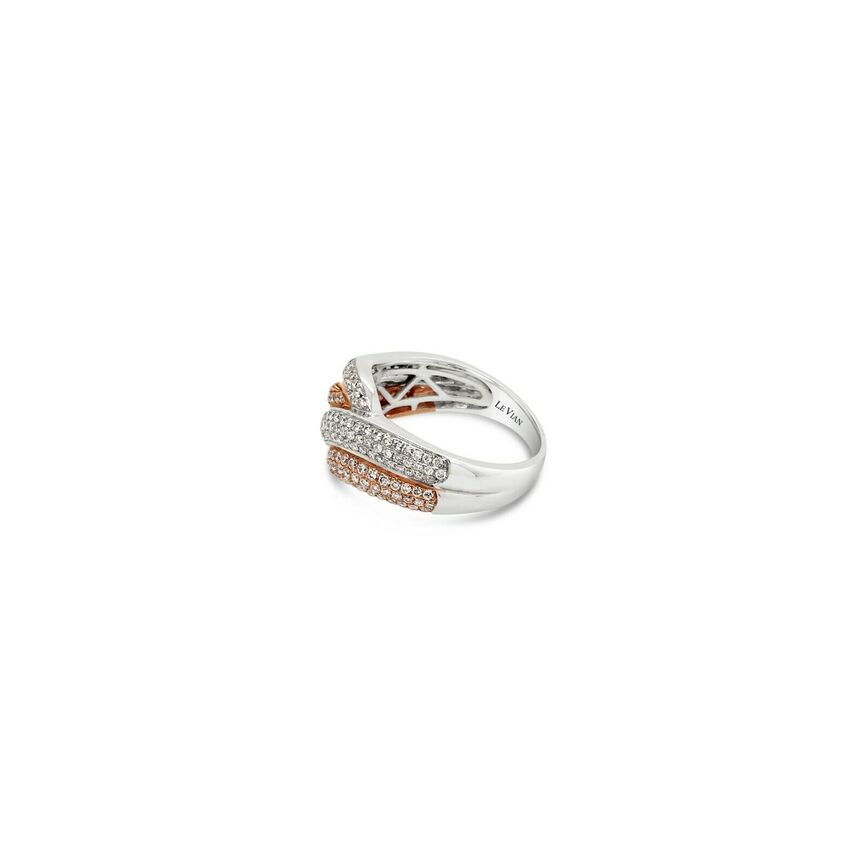 1 cts White Diamond Ring in 14K Two Tone Gold by Le Vian - BirthStone.com