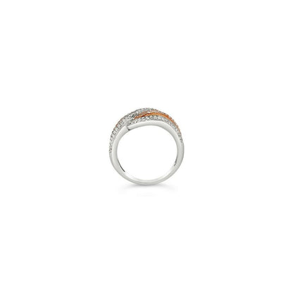 1 cts White Diamond Ring in 14K Two Tone Gold by Le Vian - BirthStone.com