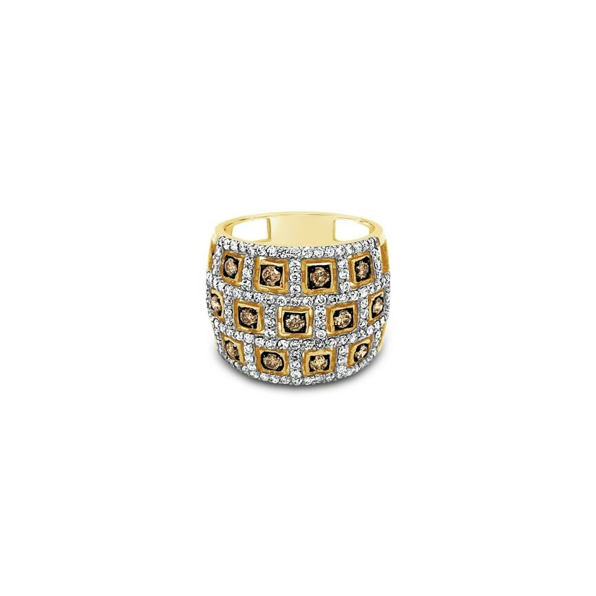 1 1/4 cts Chocolate Diamond Ring in 14K Yellow Gold by Le Vian - BirthStone.com