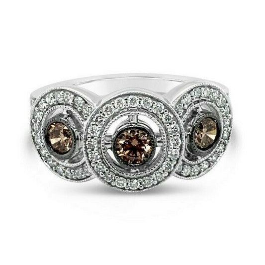 3/4 cts White Diamond Ring in 14K White Gold by Le Vian - BirthStone.com