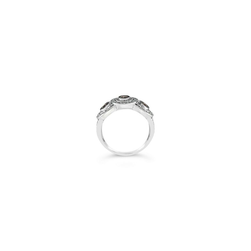 3/4 cts White Diamond Ring in 14K White Gold by Le Vian - BirthStone.com