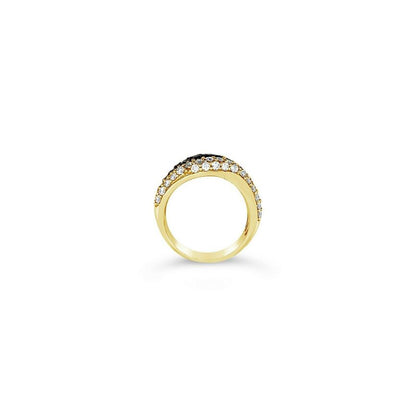 2 1/2 cts Black Diamond Ring in 14K Yellow Gold by Le Vian - BirthStone.com