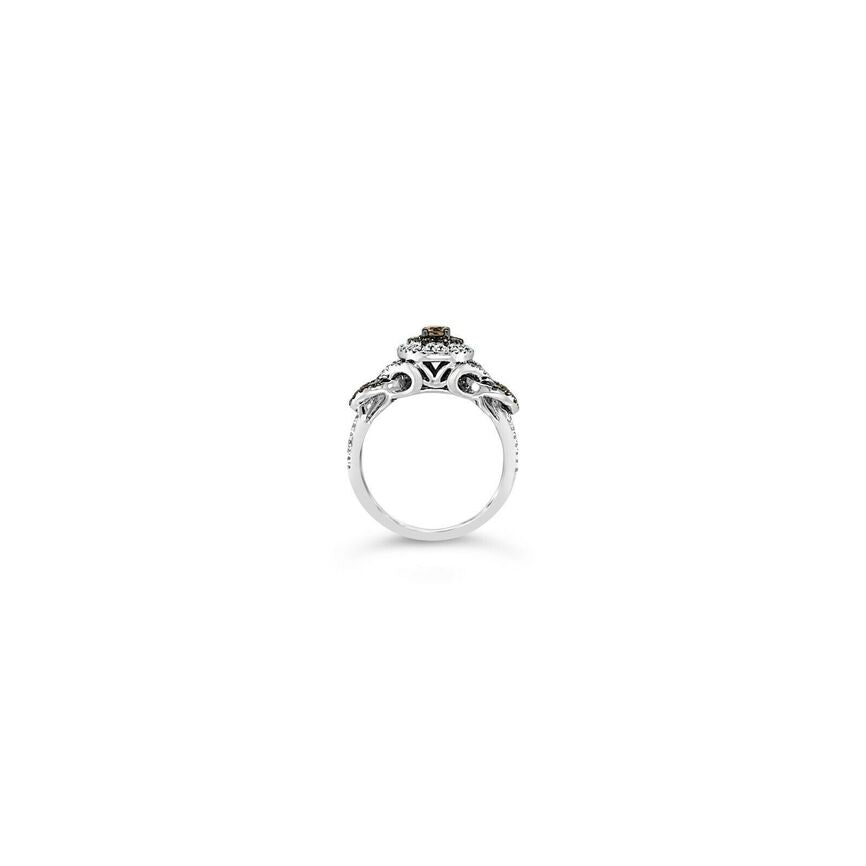 1/2 cts White Diamond Ring in 14K White Gold by Le Vian - BirthStone.com