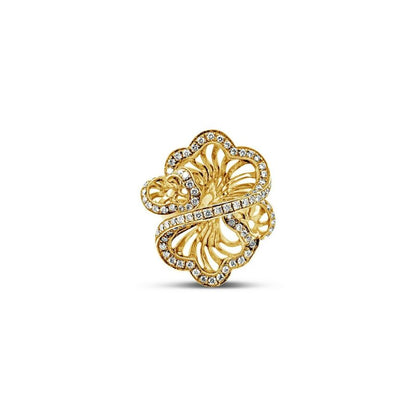 7/8 cts White Diamond Ring in 14K Chocolate Gold by Le Vian - BirthStone.com