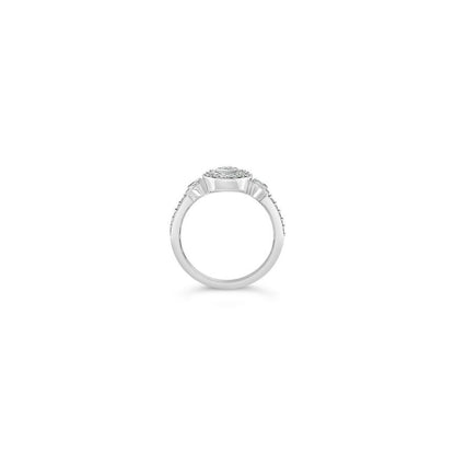 3/8 cts White Diamond Ring in 14K White Gold by Le Vian - BirthStone.com