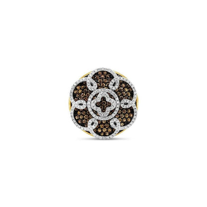 2 5/8 cts White Diamond Ring in 18K Two Tone Gold by Le Vian - BirthStone.com