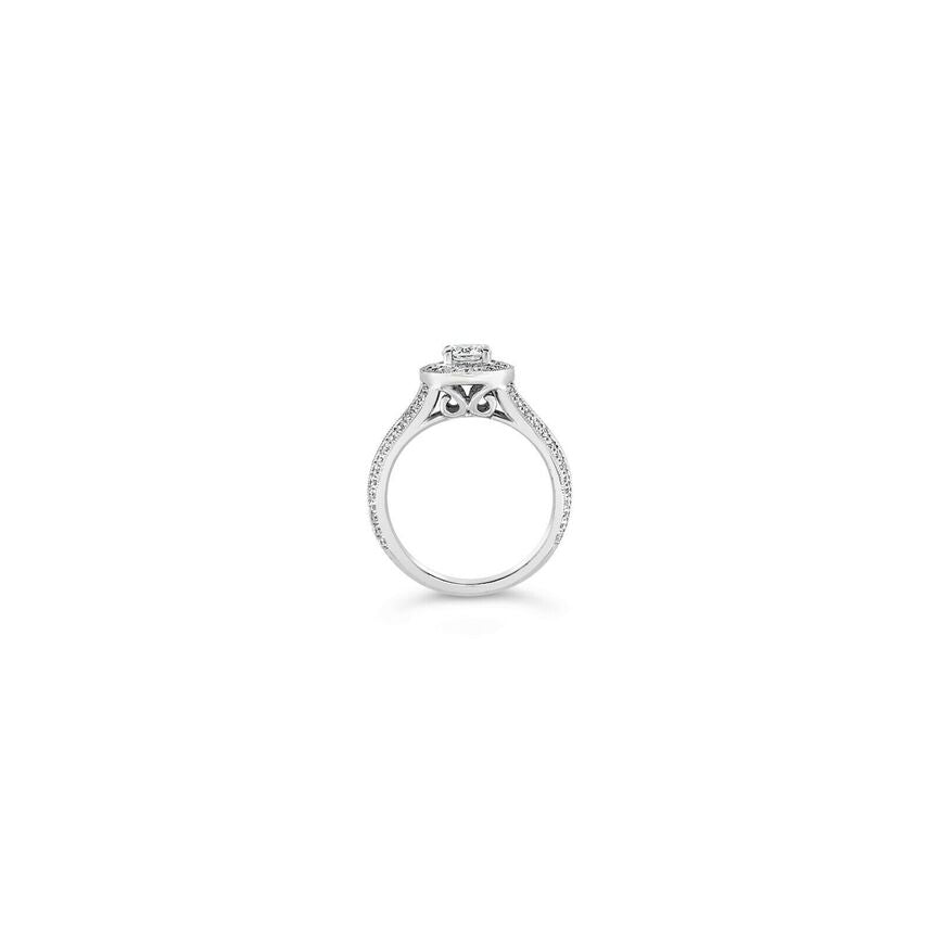 1 cts White Diamond Ring in 95% Platinum Platinum by Le Vian - BirthStone.com