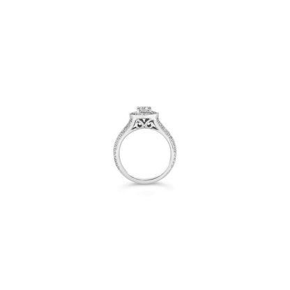 1 cts White Diamond Ring in 95% Platinum Platinum by Le Vian - BirthStone.com