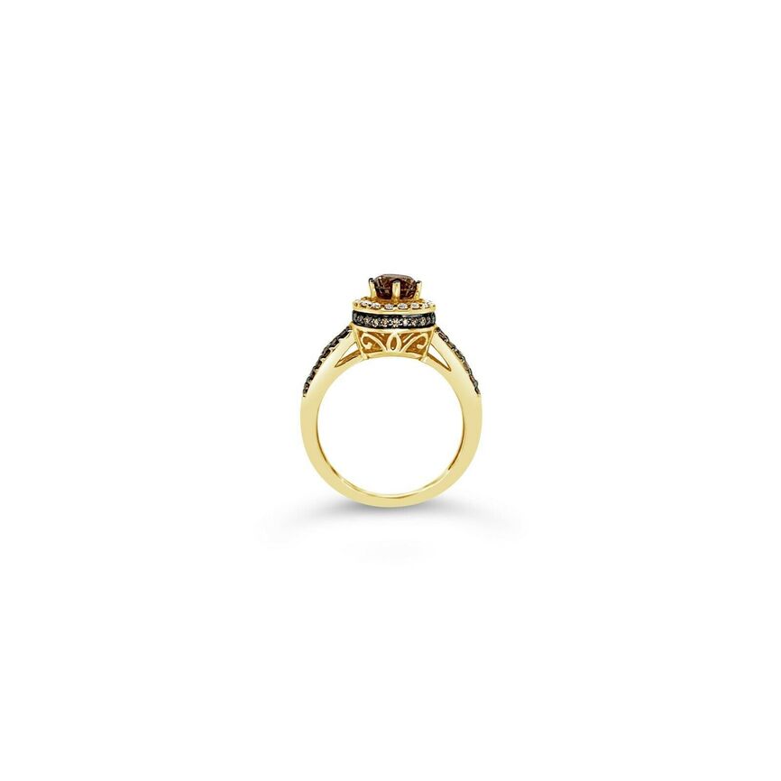 1 1/2 cts White Diamond Ring in 14K Yellow Gold by Le Vian - BirthStone.com