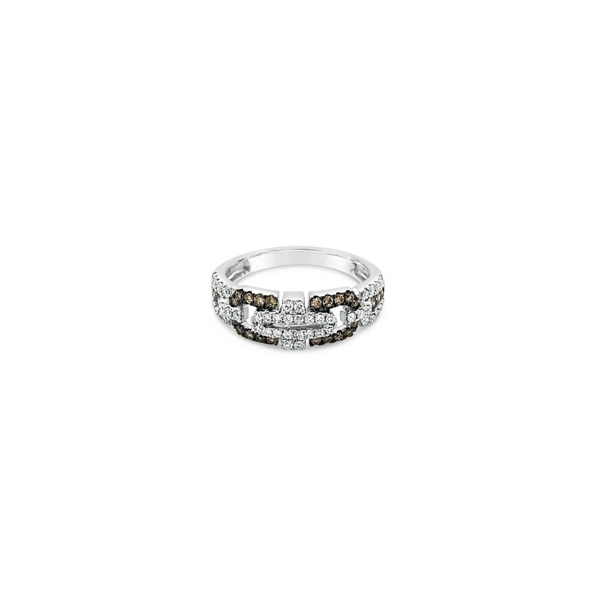 1/2 cts White Diamond Ring in 14K White Gold by Le Vian - BirthStone.com