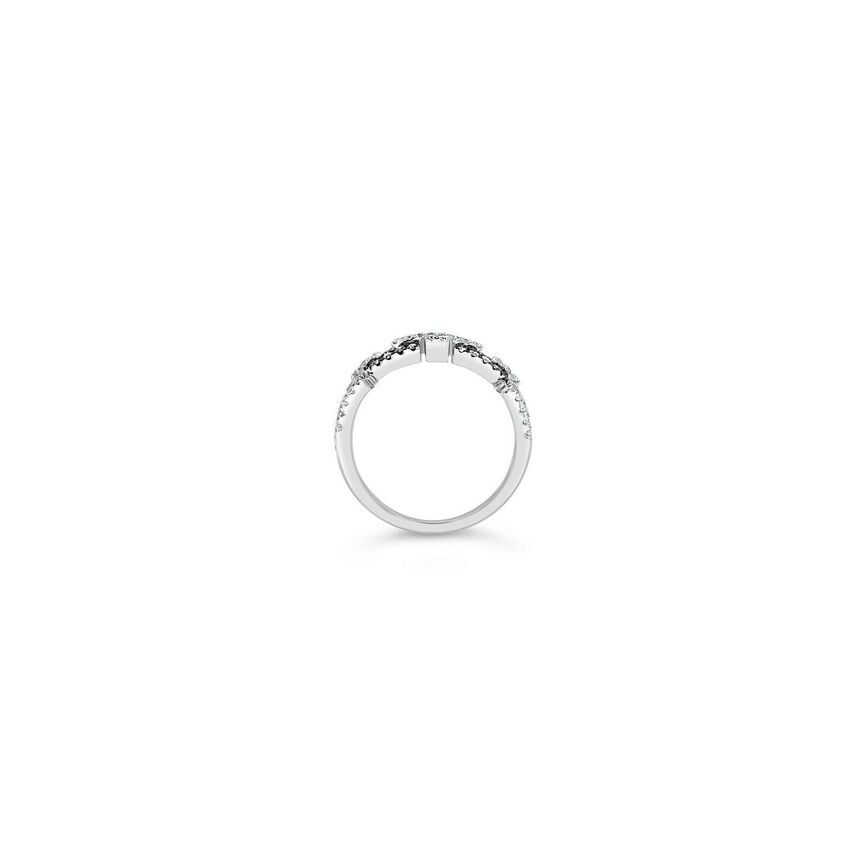 1/2 cts White Diamond Ring in 14K White Gold by Le Vian - BirthStone.com