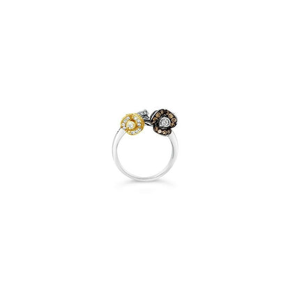 1 1/8 cts Chocolate Diamond Ring in 14K Two Tone Gold by Le Vian - BirthStone.com