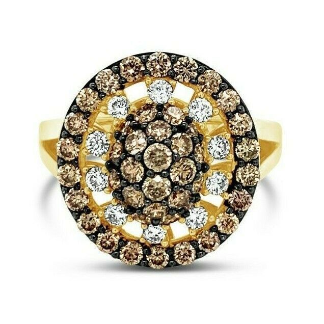 1 3/4 cts White Diamond Ring in 14K Yellow Gold by Le Vian - BirthStone.com