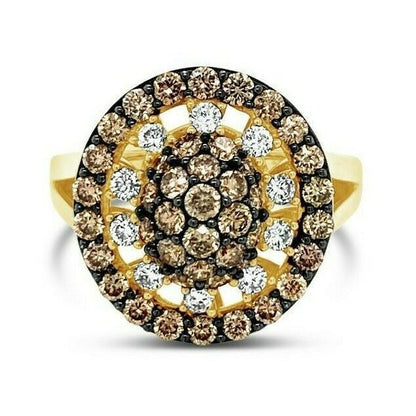 1 3/4 cts White Diamond Ring in 14K Yellow Gold by Le Vian - BirthStone.com