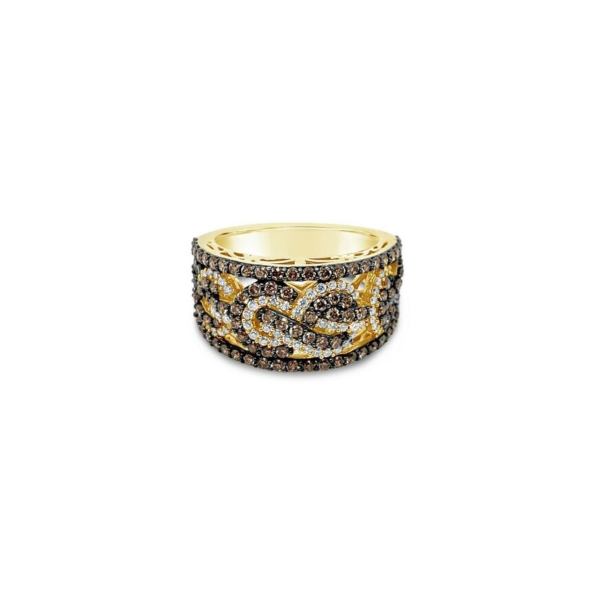 1 1/2 cts White Diamond Ring in 14K Yellow Gold by Le Vian - BirthStone.com