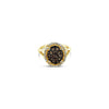 Le Vian Chocolatier® Ring - Chocolate/Vanilla Diamonds® - 14K Honey Gold™