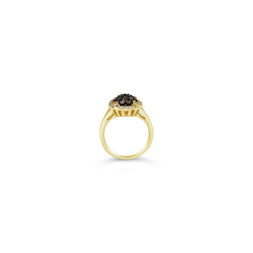 3/4 cts White Diamond Ring in 14K Yellow Gold by Le Vian - BirthStone.com