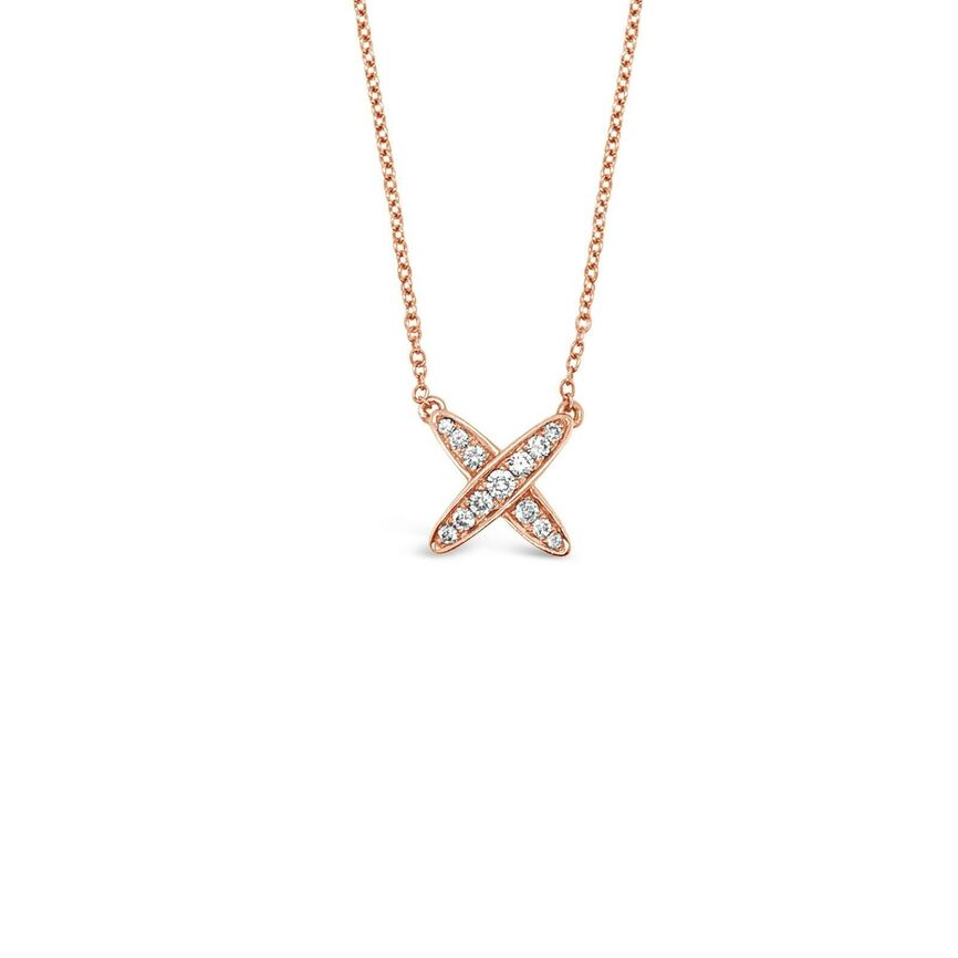 LeVian® Necklace Vanilla® Diamonds 14K Rose Gold