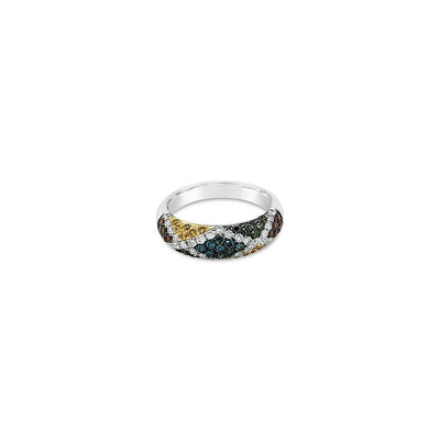 Le Vian® Ring featuring Red/Yellow/White/Fancy Diamonds set in 14K Vanilla Gold®