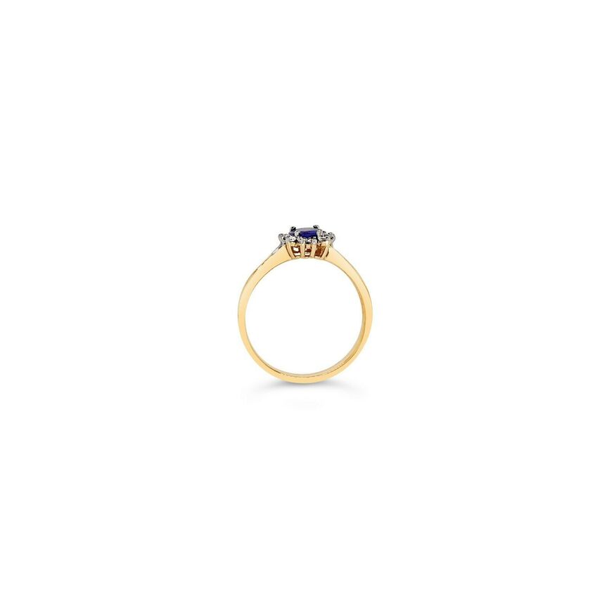 1 1/2 cts Blue Tanzanite Ring in 14K Yellow Gold by Le Vian - BirthStone.com