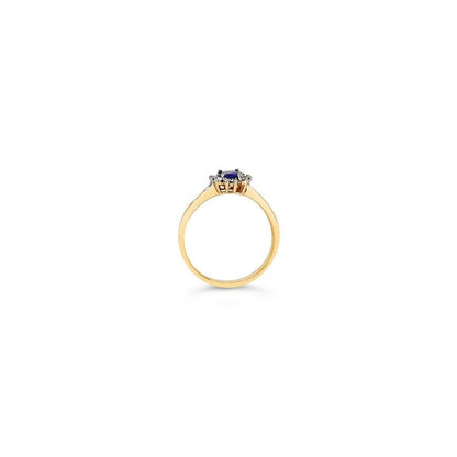 1 1/2 cts Blue Tanzanite Ring in 14K Yellow Gold by Le Vian - BirthStone.com