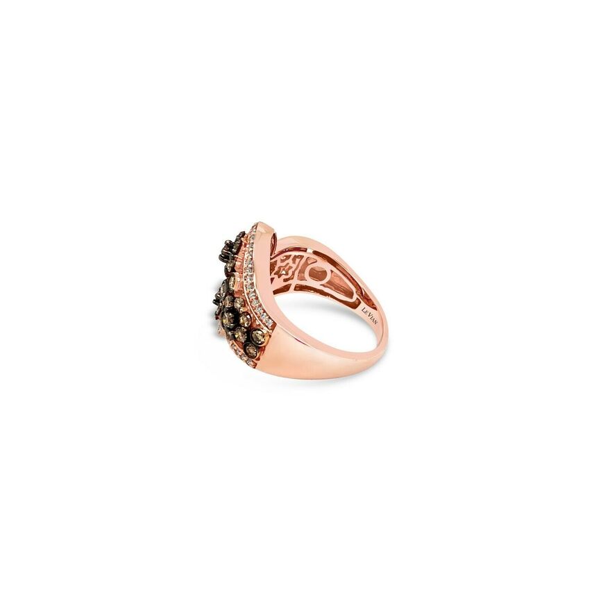 1 3/8 cts White Diamond Ring in 14K Rose Gold by Le Vian - BirthStone.com