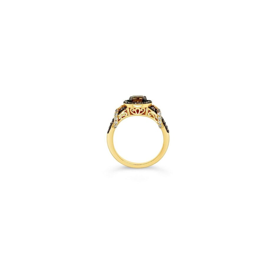 1 1/4 cts Chocolate Diamond Ring in 14K Yellow Gold by Le Vian - BirthStone.com