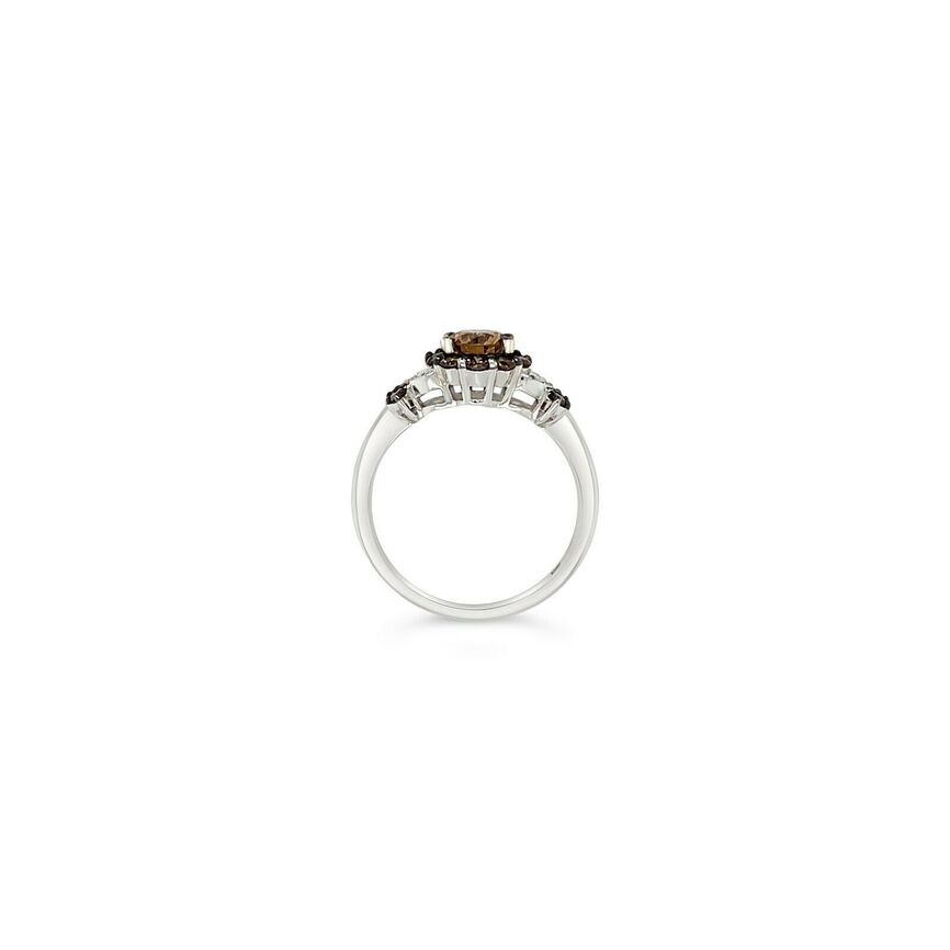 1 cts Chocolate Diamond Ring in 14K White Gold by Le Vian - BirthStone.com