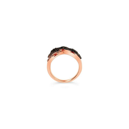 3/4 cts White Diamond Ring in 14K Rose Gold by Le Vian - BirthStone.com