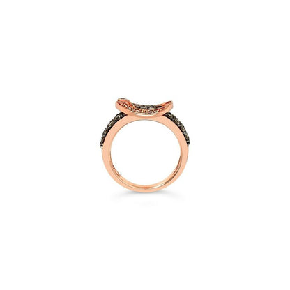 1 1/4 cts White Diamond Ring in 14K Rose Gold by Le Vian - BirthStone.com