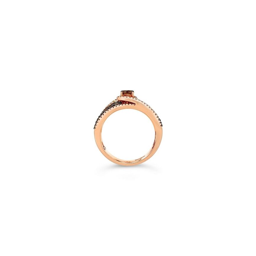 1 3/4 cts Chocolate Diamond Band Ring in 14K Rose Gold by Le Vian - BirthStone.com