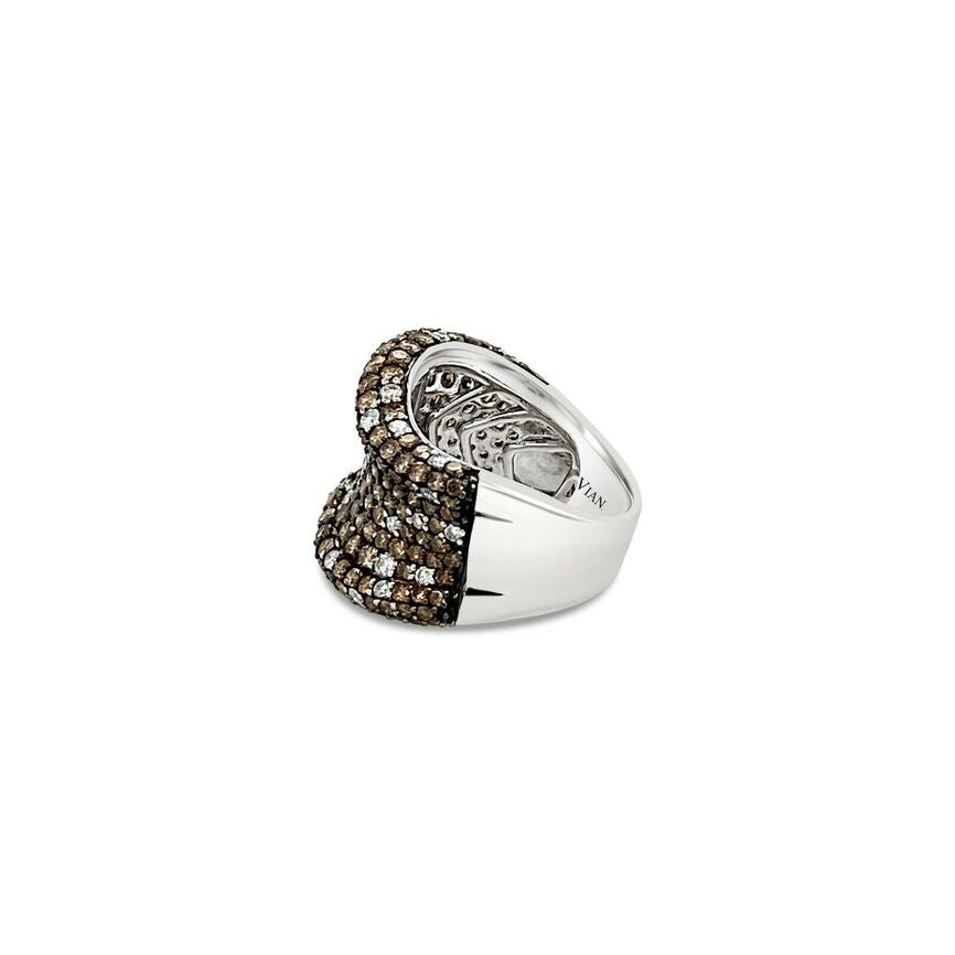 3 1/4 cts White Diamond Ring in 14K White Gold by Le Vian - BirthStone.com