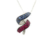 Le Vian® Pendant - Passion Ruby™ Sapphire, Vanilla Diamonds® 14K Vanilla Gold®