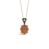 Le Vian Couture® Pendant- Opal, Chocolate/Vanilla Diamonds® 18K Strawberry Gold®