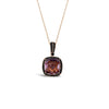 Le Vian® Pendant - Pink Amethyst® Black Diamonds - 14K Rose Gold