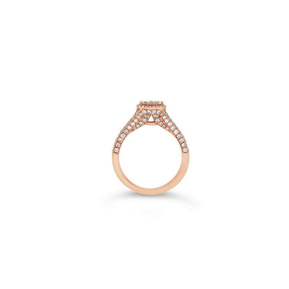 1 1/4 cts White Diamond Ring in 18K Rose Gold by Le Vian - BirthStone.com