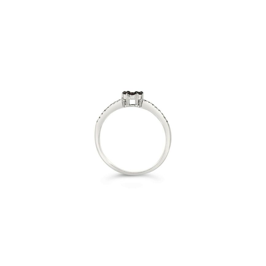 1/4 cts Chocolate Diamond Ring in 14K White Gold by Le Vian - BirthStone.com