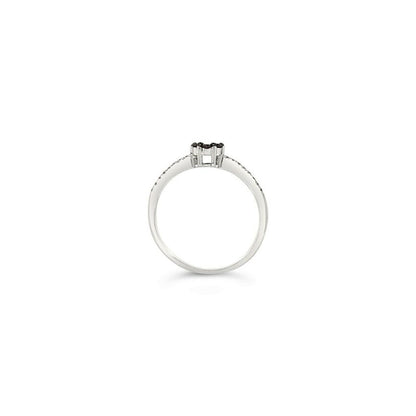 1/4 cts Chocolate Diamond Ring in 14K White Gold by Le Vian - BirthStone.com