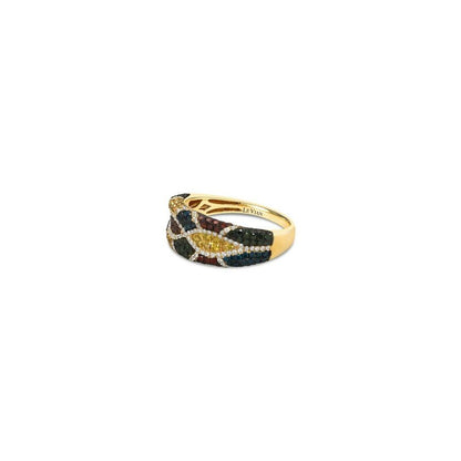 1 cts White Diamond Ring in 14K Yellow Gold by Le Vian - BirthStone.com