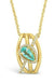 LeVian Pendant Paraiba Tourmaline Vanilla Diamonds®  set in 18K Honey Gold?