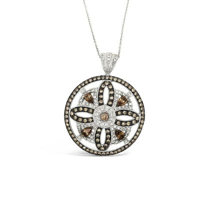 3 1/3 cts White Diamond Necklace in 14K White Gold by Le Vian - BirthStone.com